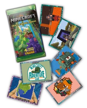 Альбом карт Minecraft Panini Create Explore Survive Mega Starter Set