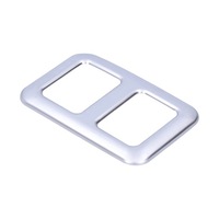 фото thumb №8, Рама кнопки причепи багажника заднього abs сріблястий оздоблення підходить