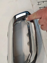 фото thumb №10, Хром левый задняя mercedes gle w167