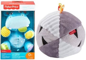 Fisher Price плюшевый мяч HIPCIO 2 в 1 GFC35