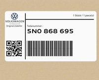 фото thumb №1, Отбойник 5n0868695 vw tiguan