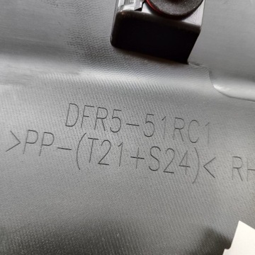 фото thumb №6, Mazda cx-30 2023 зад сторона права планка / накладка na крило переднє