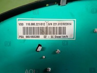 фото thumb №8, Счетчик приборы peugeot 407 2.0 hdi 05r