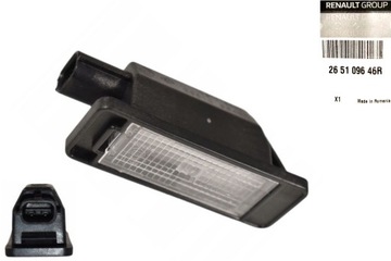 фото thumb №1, Лампа номерного знака captur ii koleos ii 265109646r оригінал