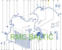фото thumb №15, Шланг кондиционера renault megane iv 1.5dci