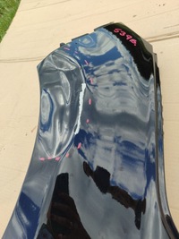 фото thumb №8, Fiat 500 крыло левый перед передний