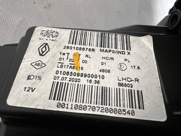 фото thumb №13, Renault clio 5 v повний led лампа ліва права фара лівий праві демонтаж