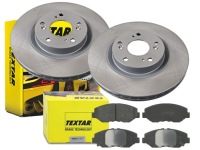 фото thumb №1, Гальмівні диски гальмівні колодки textar перед honda cr-v ii 300mm