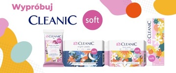 3 салфетки для интимной гигиены Cleanic SOFT 20 шт.