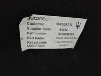 фото thumb №5, Maserati ghibli обшивка колеса запасного 6700248350