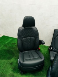 фото thumb №5, Bmw x7 g07 lci середина обивка сиденья заднее сиденье обшивки туннель кожа