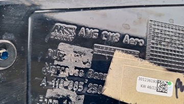 фото thumb №12, Mercedes cla w118 45 amg aero диффузор бампера заднего