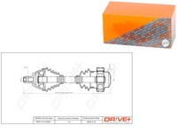 фото thumb №1, Полуось приводная skoda octavia 04-13 l drive+