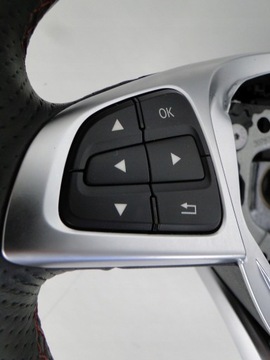 фото thumb №7, Mercedes s клас 222 w222 кермо чорно-червоний nić amg