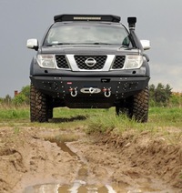 фото thumb №10, Бампер переднє сталевий pathfinder r51 more 4x4