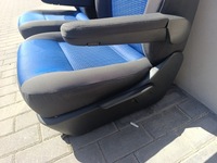 фото thumb №6, Vw t5 t6 комплект сидінь передніх пасажир водій перед niebieskie