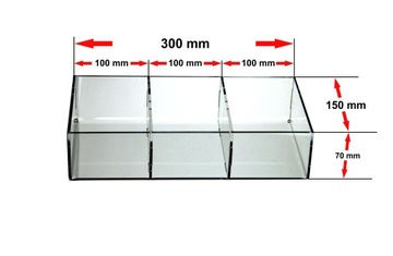 Органайзер Box-Container из прозрачного плексигласа.