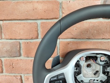 фото thumb №10, Bmw x3 g01 x4 g02 g08 m набір кермо нова чорна шкіра пелюстки 8094542