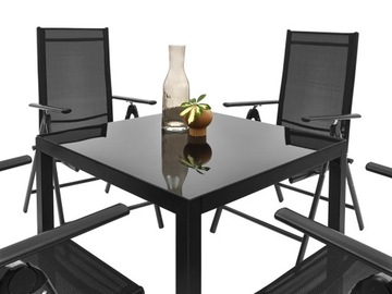 Набор садовой мебели Стекло Table 4 Стулья