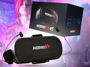 3D ОЧКИ VR С НАУШНИКАМИ ДЛЯ ДЕТСКОГО ТЕЛЕФОНА ДЛЯ ЧЕСТНЫХ ИГР