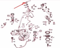 Mercedes-benz ml w164 кришка заливної пального a1644700130 оригінальний Ціна, фото thumb