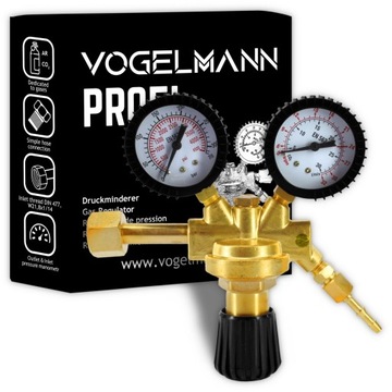 Редуктор сварочного газа Vogelmann Profi Ar/CO2