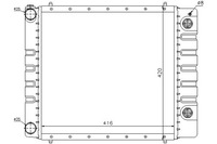 фото thumb №13, Nissens 64328 радиаторов, система охлаждение двигателя