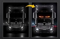 фото thumb №8, 2x лампа автомобильная ремень led 10x38cm diabelskie глаза led глаза грузовика