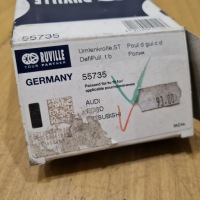 Volkswagen seat skoda audi 1.9 tdi ролик напрямна ремінь розподільного валу ruville Недорого, фото thumb