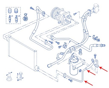 фото thumb №8, Шланг кондиционера renault master 98- renault оригинальный номер 8200493247 шланг