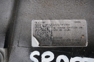 фото thumb №9, Kia sportage iv спойлер 1k 87212-f1000 чорний 2018рік