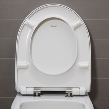 DESKA SEDESOWA WOLNOOPADAJĄCA BIAŁA DURAVIT NO.1