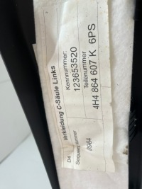 фото thumb №3, Защита порог audi оригинальный номер 4h4864607k