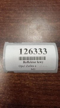 фото thumb №10, Opel zafira a фара лампа левый перед