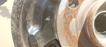 фото thumb №7, Mercedes w176 w117 cla cla45 45 amg поворотный кулак ступица задняя зад левая правая