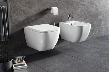 TECE BLACK FRAME + ЧАША + БИДЕ EXCELLENT + РАМА