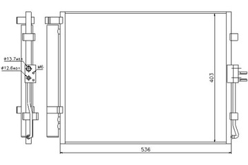 фото thumb №13, Радіаторів кондиціонера kia soul 09- 1.6 crdi