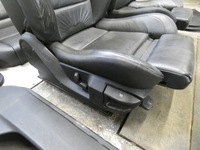 фото thumb №16, Bmw f10 сидіння чорна шкіра підігрів диван обшивки комплект оббивка м-пакет