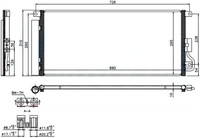фото thumb №1, Opel mokka 2012-2016 радиатор кондиционера 1850274