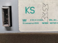 Opel zafira b 05- дисплей радио navi большой 13111166 Оригинал, фото thumb