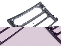 фото thumb №4, Рамка захист dekor радіо консолі mercedes gl w164