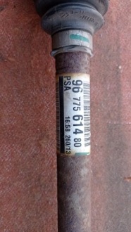 фото thumb №1, Привідний вал перед ліва peugeot 308 ii t9 9677561480