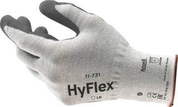 ПЕРЧАТКИ ANSELL HYFLEX 11-731, РАЗМЕР 11 (12 ПАР)