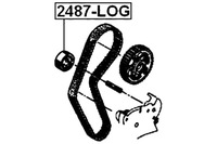 фото thumb №3, Ролик натягувача ремінь розподільного валу renault logan 2005-2013 febest