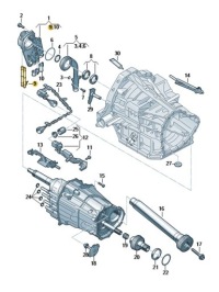 Нове оригінальні трубки коробки передач 0b5315105tc Ціна, фото thumb