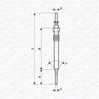 Свічка розжарювання 062900130304 magneti marelli Ціна, фото thumb