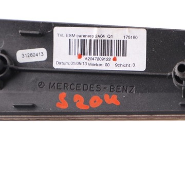 фото thumb №10, Mercedes w204 планка декоративная dekor дверь передняя левая a2047209122