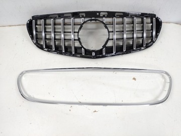 фото thumb №12, Рамка решётка решётка бампера хром mercedes w212 рестайлинг 2014- 16r