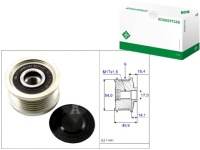 Купити Зчеплення генератор alfa romeo 159 2.0 jtdm 939, фото thumb