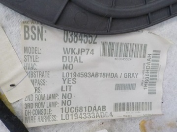 фото thumb №11, Grand cherokee wk2 потолок панорама